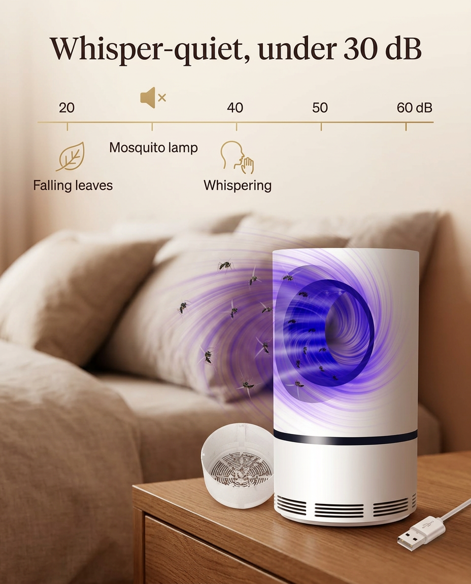 Whisper-quiet under 30 dB